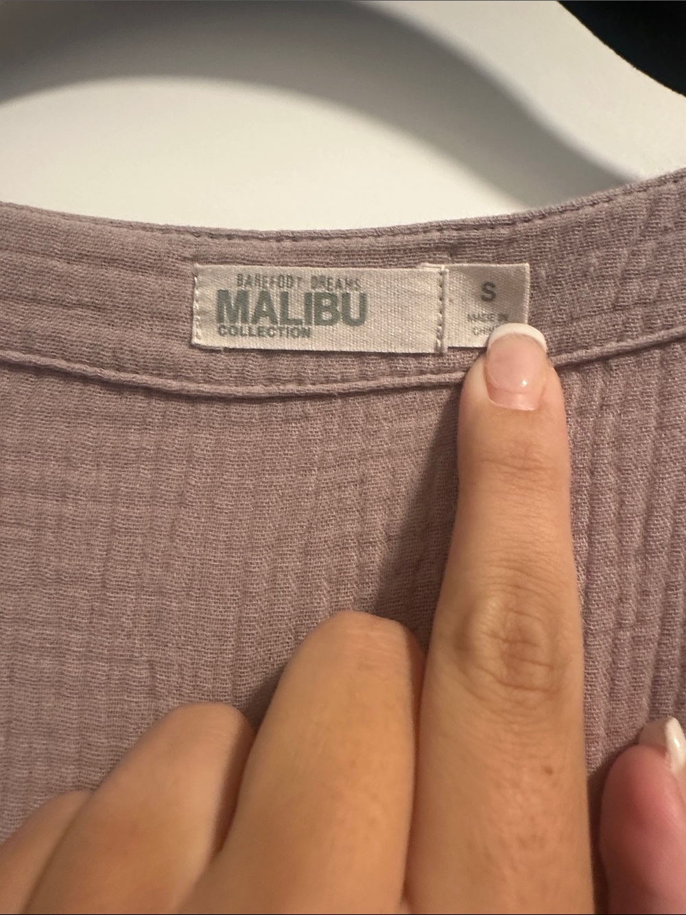 Barefoot Dreams Mauve Taupe Maxi Dress - Picture 2 of 5